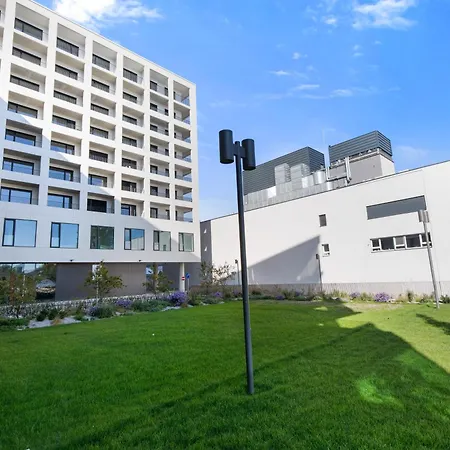 W Downtown View & Garage Parking Apartmán Bratislava